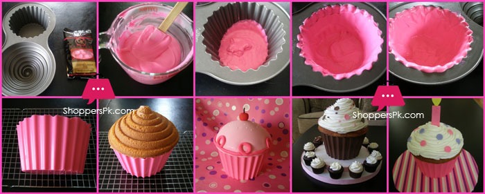 2-Cup-Cake-Maker-Non-Stick-Giant-Cupcake-Mould-Jumbo-Cake-Mold-in-Pakistan-2