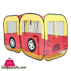 POP UP HOUSE BUS TENT FOR KIDS