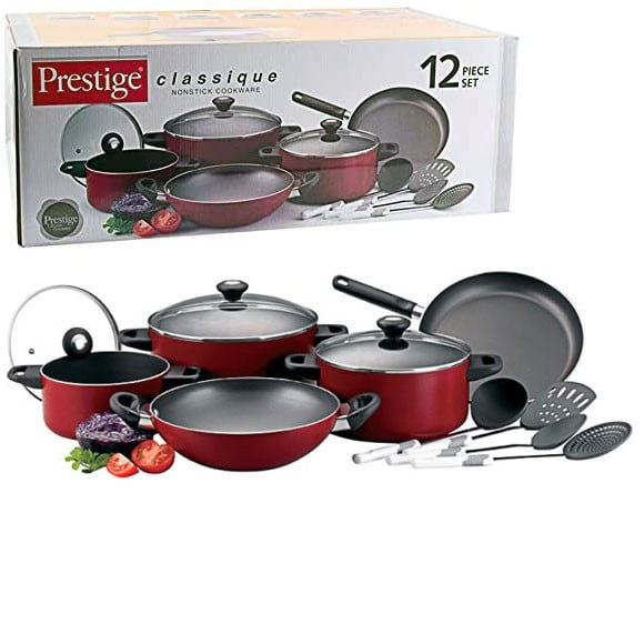 Prestige Classique Non-stick Cookware Set of 12 Piece - 21179