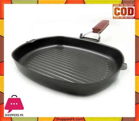 Non-Stick Square Grill Pan 24CM