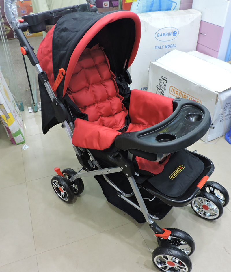 Buy 3 Position Baby Stroller in Red at Best Price in Pakistan