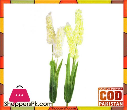 The Florist Yellow Artificial Blossom on Stick - 2 Pieces - FL101