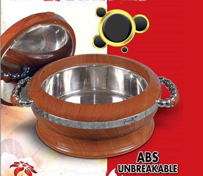 Crown Hotpot Chrome Plastic Top XL