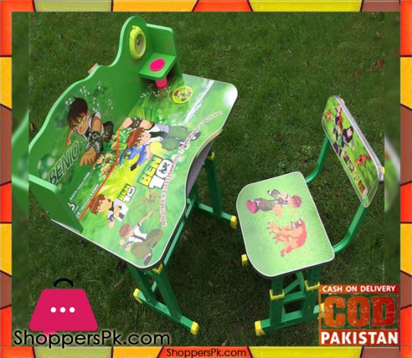 Kids Study Table And Chair Ben 10