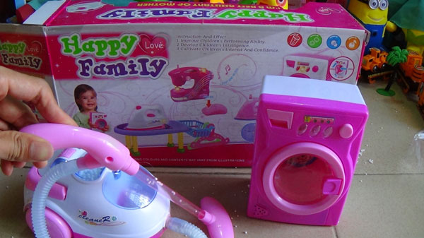 Happy Family Battery Operated Washing Machine Vacuum Cleaner in Pakistan