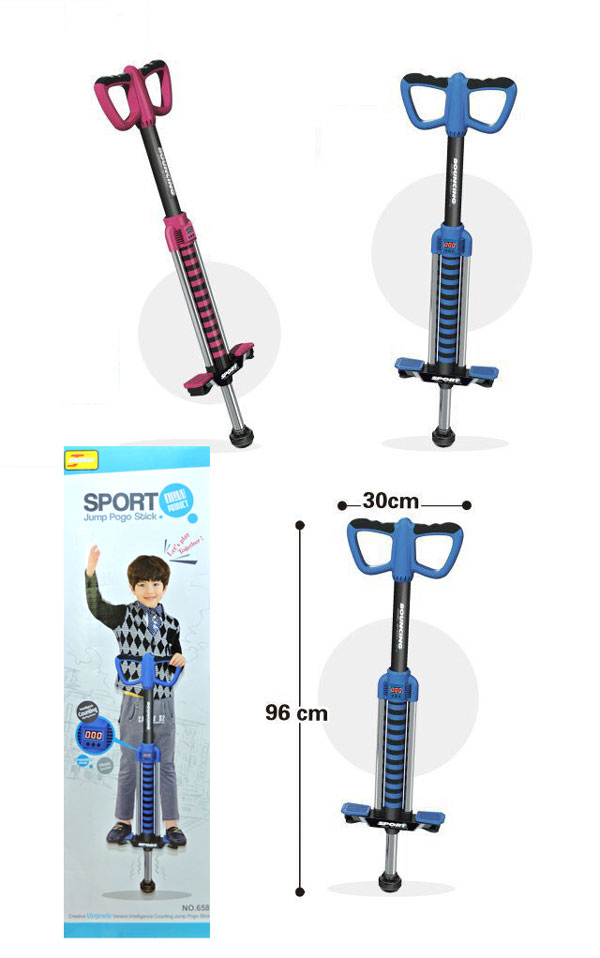 1 Pcs Stainless Steel Fashionable Boys Rebounding Pogo Stick