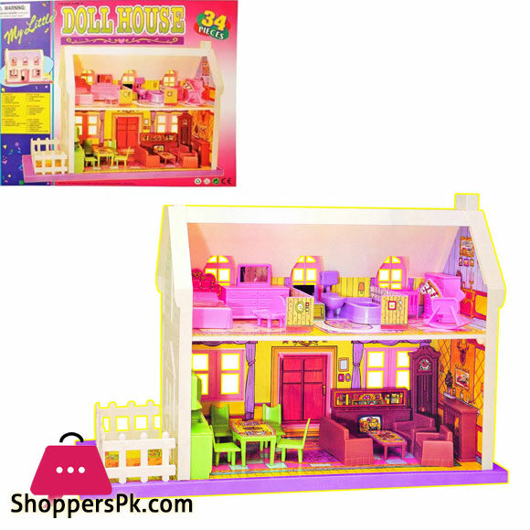  Liscianigiochi Barbie Dream House Pretend Play Doll