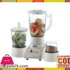 Anex AG-6023 - 3 in 1 Deluxe Blender With Grinders - White