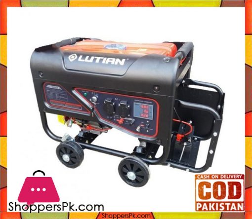 LUTIAN  LT3600ES - Self Start Petrol & Gas Generator - 2.8 kW - Red - Karachi Only