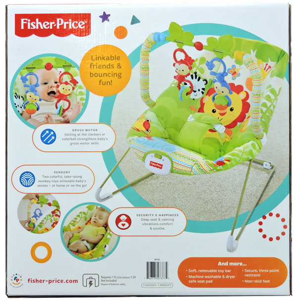 fisher price jungle bouncer instructions