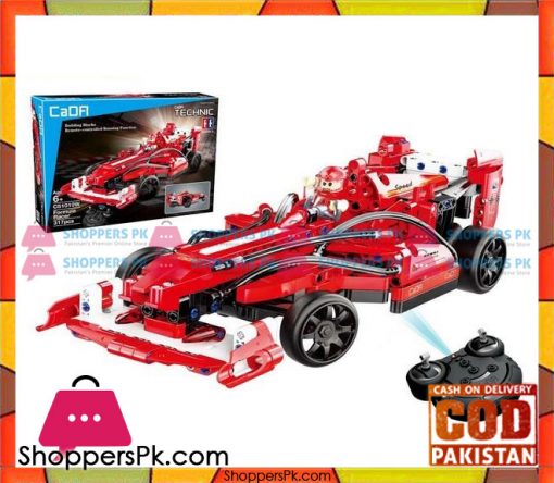 Rc Block Formula Racing Car DIY Assembled Building Blocks Car