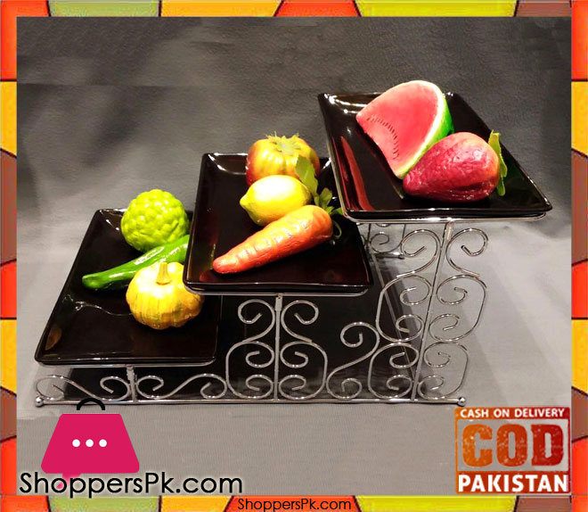 3 Step Serving Dish ShoppersPk