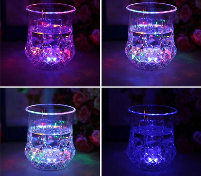 Buy Led Water Glass Inductive Rainbow Color Cup 7 Oz 1 Pcs At Best Price In Pakistan