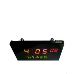 Z S C -306 M M D - Wood - Namaz Clock - Black