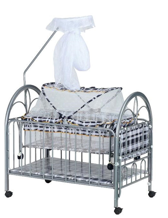 Bambino Baby Full Metal Cot Baby Cradle 239 Suitable Age 0 6 Months INeedz KUH 239