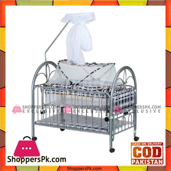 metal baby cradle