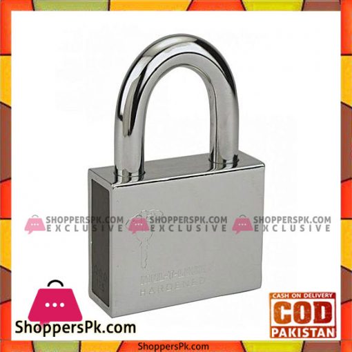 Brass Padlock - Silver