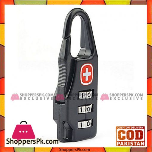 Padlock For Bag - Black