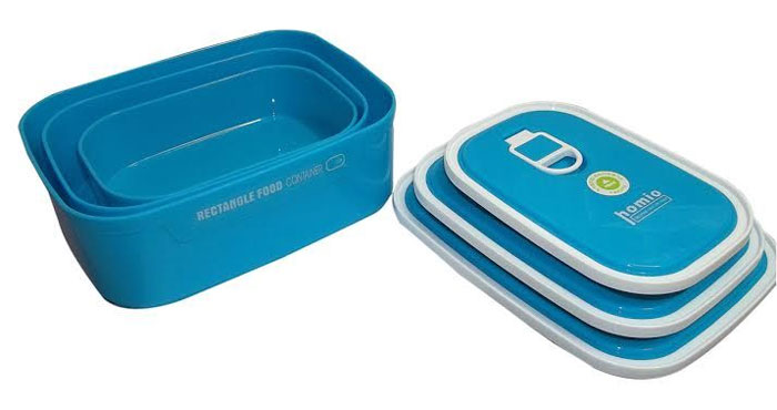 Rectangle Food Container 3 Pcs in Pakistan