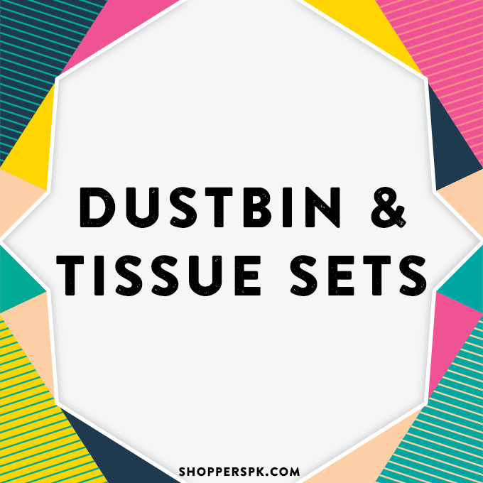 Dustbin &amp; Tissue Sets