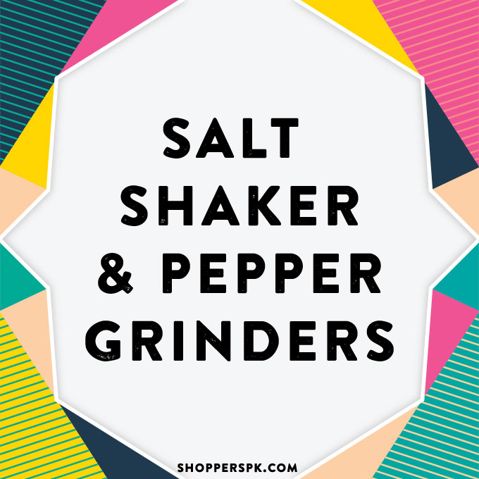 Salt Shaker &amp; Pepper Grinders