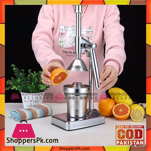 Stainless Steel Manual Hand Fruit Orange Juicer