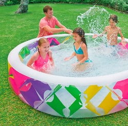 Intex Swim Center Pool, Multi Color - 56494 in Pakistan