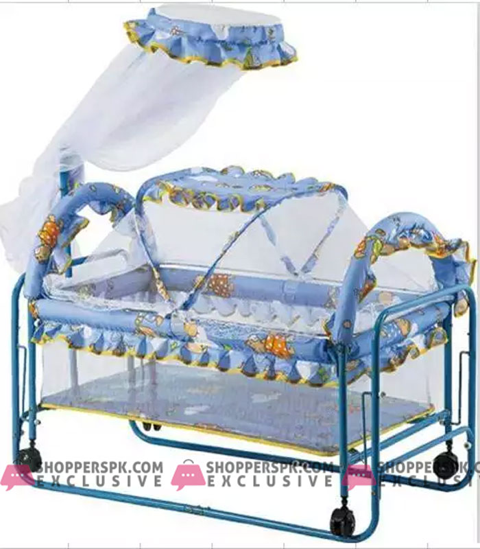 High Quality Baby Rocking Cardle KDD702 - Blue