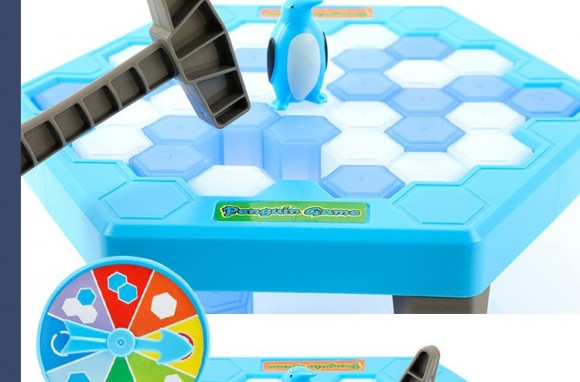 Penguin Ice Breaker Wall Chisel Ice Toy Desktop Game Beat Penguin Toys ...