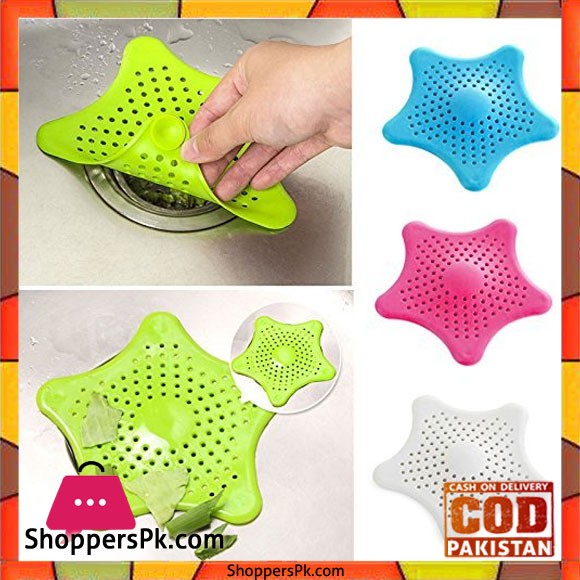 Shower Drain Stopper Strainers Anti-Fouling Sink Kitchen Silicone Basic  Floor Drain Bathroom Plastic Deodorant Hair Catcher Food Residue Filter  ShoppersPk.com