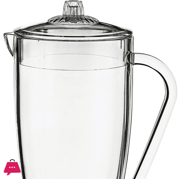 Azad Acrylic Lotus Jug 1.5 Liter Saudia Made