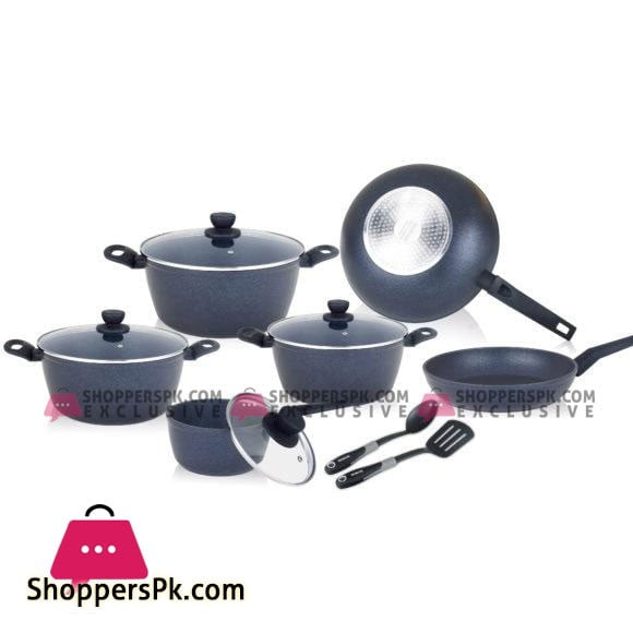 Winsor Cookware Set Forged Aluminium 12 Pcs WR6036