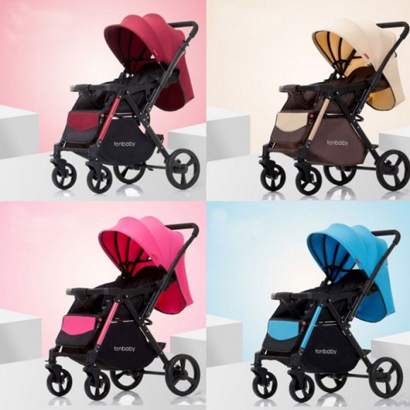 Baby Carriage Fold Design Convertible Baby Carriage Portable Baby ...