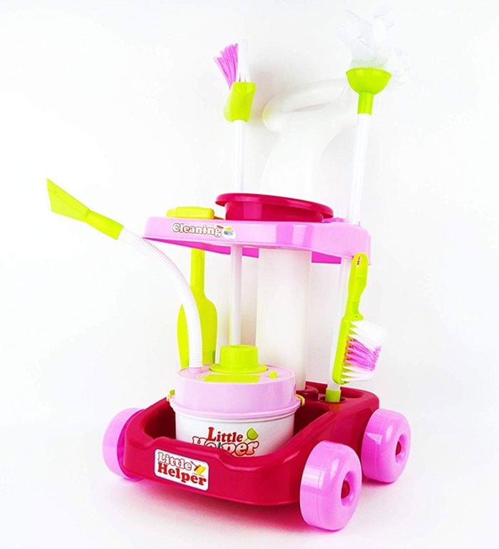 Buy My Cleaning Housekeeping Trolley Little Helper Playset Toy 667-36 ...