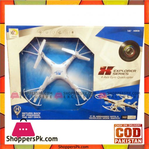 Explorer Series 4-Axis Gyro Quadcopter Live Camra