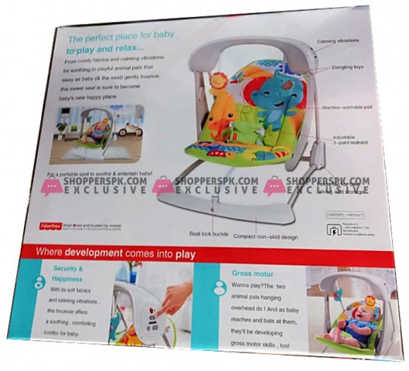 Fisher Price Deluxe Take Along Swing & Seat 27087 in Pakistan