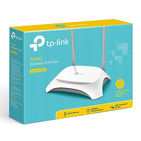 Buy Tp link TL MR3420 3G 4G Wireless N Router Ver 5 0 at 