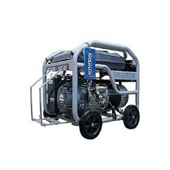 HYUNDAI HGS7250 Generator 8.0 KVA / 6.5 KW Black & Silver FREE BATTERY & GAS KIT