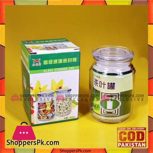 Air Tight Glass Storage Jar 800Ml