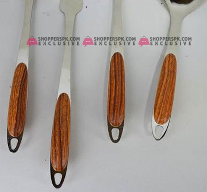 steel cooking spoon set