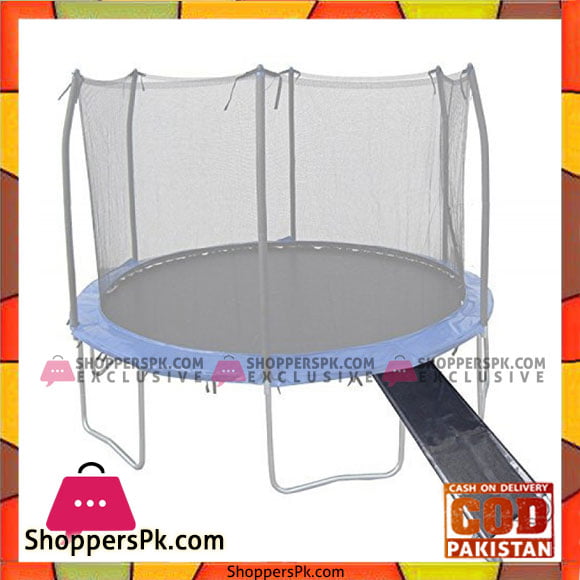 jump slider trampoline slide