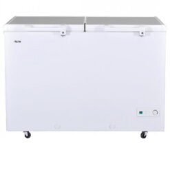 Haier HDF-385H - Double Door Deep Freezer - 385 L - White