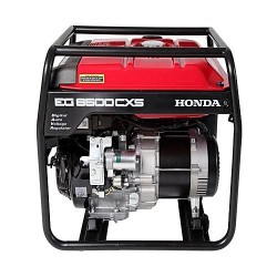 Honda EG6500CXS Petrol & Gas Generator 5KVA Red (Electric Start ...