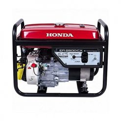 Honda ER2500CX – Petrol and Gas Generator – 2.2 KVA – Red & Black