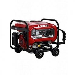 Loncin LC4900DDC – Petrol & Gas Generator – 3.1 kW – with Wheels Kit