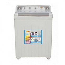 Super Asia SA245 Twin Tub Washing Machine White