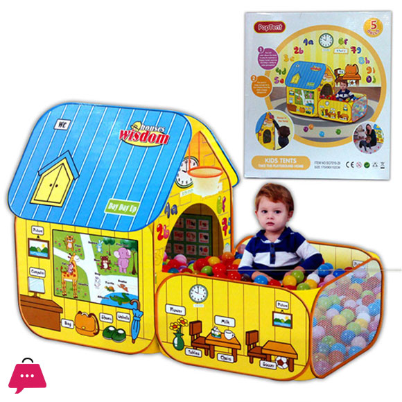 Wisdom Pop up House Tent – Yellow 7010