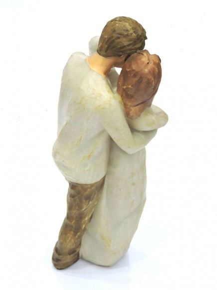 willow tree couple with dog