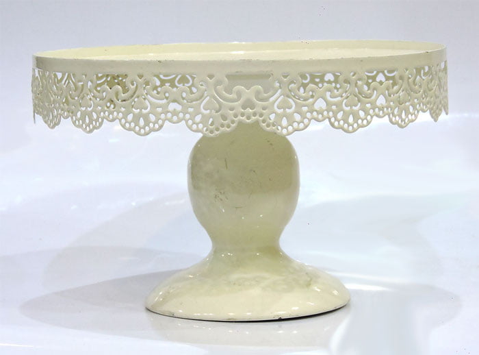 Fancy 8 Inches Plain Cake Stand