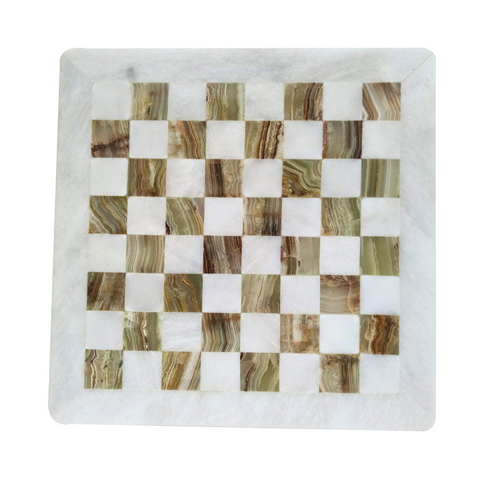 Handmade 16inch Marble Chess Board Game Set